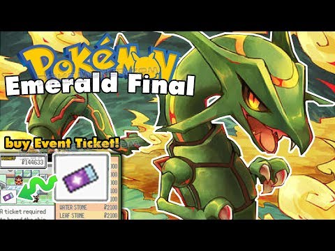Pokemon Emerald Final - Feature hack where can buy event tickets, etc - Ducumon.click