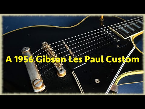 A 1956 Gibson Les Paul Custom