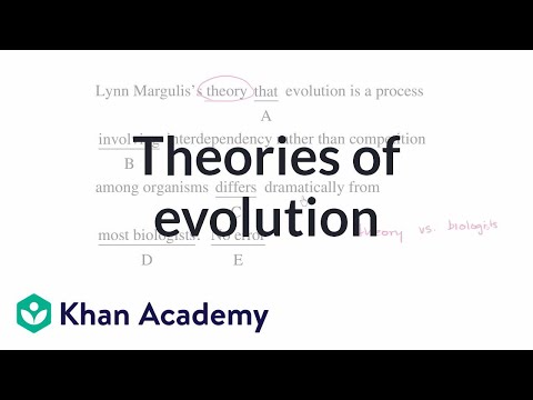 27 Theories of evolution
