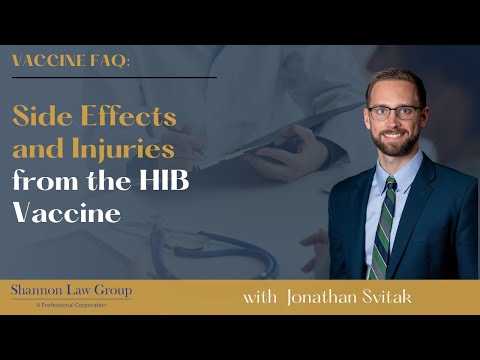 Pain After HIB Vaccine? You May Have One of These Vaccine Injuries | Side Effects from HIB Vaccine