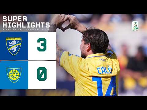 Frosinone Calcio 3-0 Carrarese Calcio Carrara