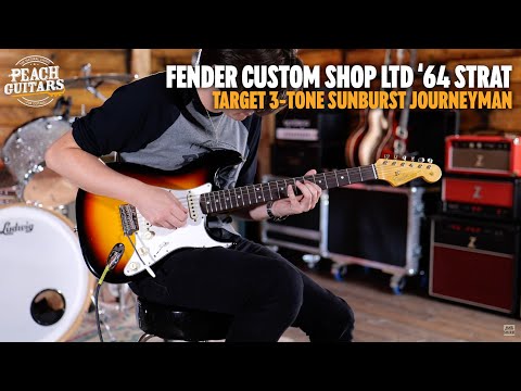 Fender Custom Shop Limited Edition '64 Stratocaster 2022 - sunburst Bild 7