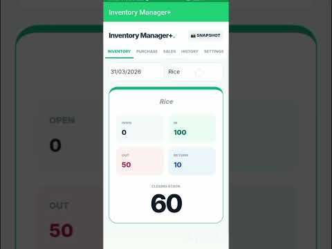 Inventory Manager+