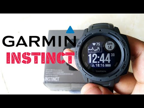 Garmin Instinct Indonesia : First Setup and pairing with Smartphone