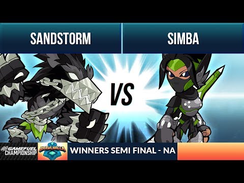 Sandstorm vs Simba - Winners Semi Final - MTN DEW AMP GAME FUEL Championship NA 1v1