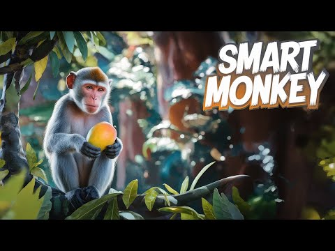 Intelligent monkey crocodile story