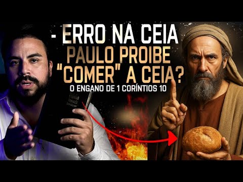 PASTORS HIDE VERSES that PAUL "PROHIBITS" CHRISTIANS from "EATING the "HOLY SUPPER" PHYSICALLY...