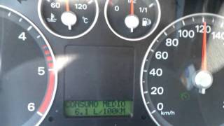 preview picture of video 'Consumo Ford Focus S Tdci 2.0 136 cv 120 Km/h'