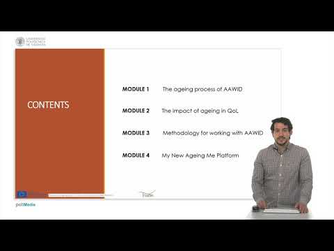 Course for educators of Ageing Adults with Intellectual Disabilities | 1/21 | UPV