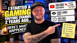 I Started a Gaming YouTube Channel 2 Years Ago... Here’s What Happened