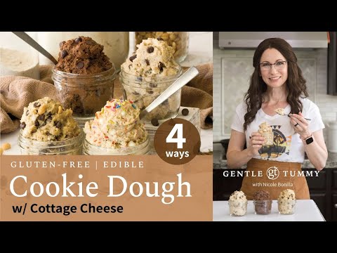 BEST TASTING Edible High-Protein Gluten-Free Cottage Cheese Cookie Dough