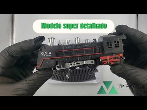 Unboxing Pista trem locomotiva
