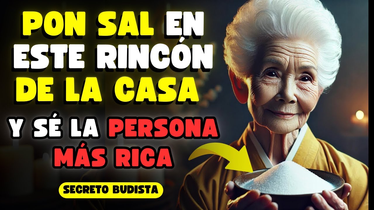 ¡COLOCA SAL en este rincón de tu casa y mira lo que sucede a continuación! | ENSEÑANZAS BUDISTAS