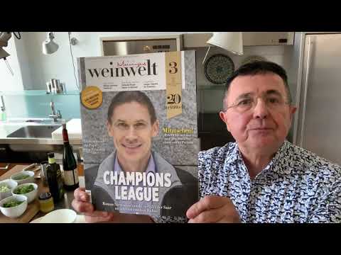 WEIN & SPEISE 2017 Van Volxem Goldberg Riesling Grosses Gewächs VDP & Lachsforelle und Salat.