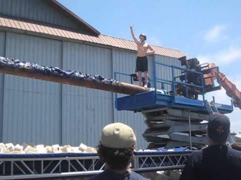 greasy pole challenge