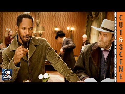 Django Unchained (2012) - Django (Jamie Foxx) Meets Old Django (Franco Nero) - Iconic Cameo Scene