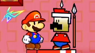 Super Paper Mario - Walkthrough Part 2 No Commentary Gameplay - Red the Bridgemaster & Bestovius