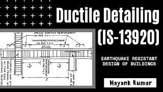 5.5 Ductile Detailing as per IS 13920