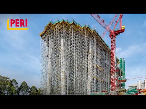 SCAFFOLDING | PERI UP Flex Shoring - Adaptable for different loads and geometries (EN)