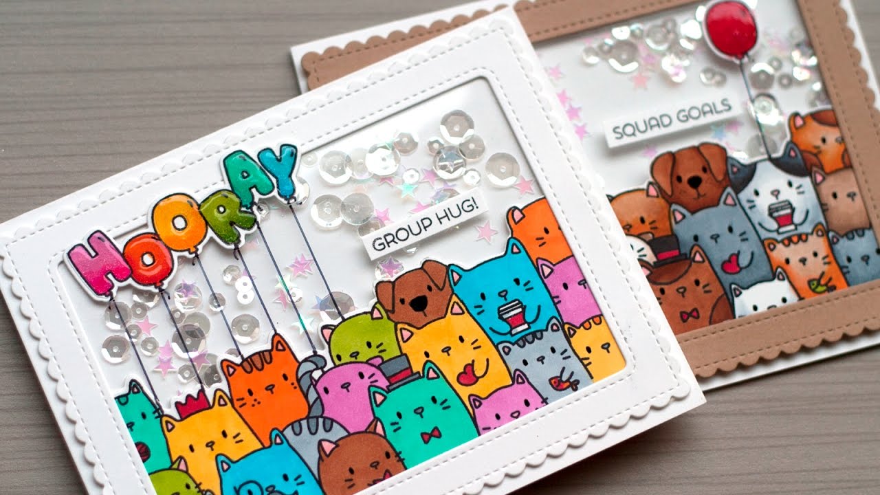 5 Simple Shaker Card Options