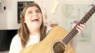 Video thumbnail for PLAYING WITH MY NEW FENDER GUITAR! by heyhopebarker