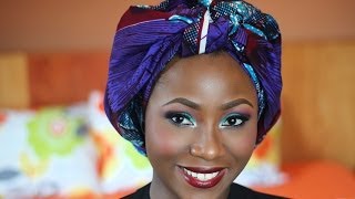 ANKARA INSPIRED MAKEUP TUTORIAL - #3