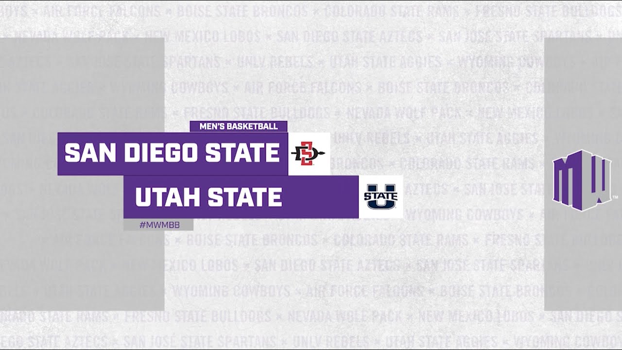 HIGHLIGHTS: San Diego State vs Utah State Men's Basketball 1/26/2022