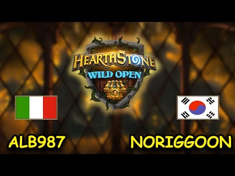 Hearthstone Wild Open - Alb987 vs Noriggoon