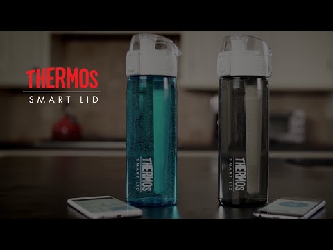 Teal SP4005TL4 Thermos 24 Ounce Hydration Bottle with Connected Smart Lid