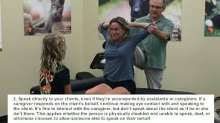 Massage Etiquette for the Disabled