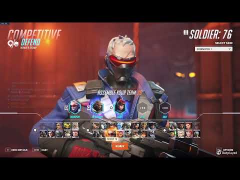 64 Elims  #soldier76 #overwatch2 #competitive #pogchamp #killstreak #dps #damage #winner #elims