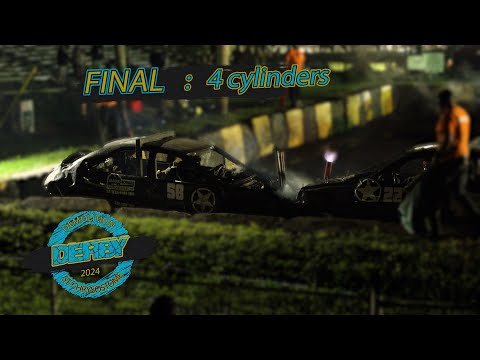 Demolition Derby - St-Chrysostome 2024 - FINAL - 4 cylinders (heat #18)