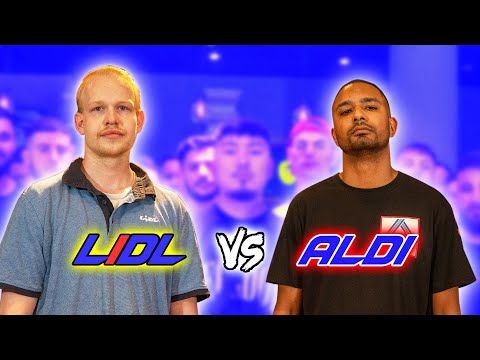 LIDL vs. ALDI (KRANKES BATTLE) Big Difference 🔥🔥🔥