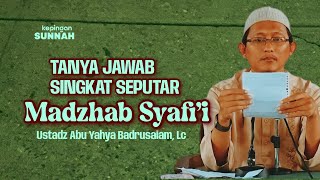 Download lagu SHORT QUESTIONS AND ANSWERS ABOUT THE SYAFI'I SCHOOL - Ustadz Abu Yahya Badrusalam, Lc mp3