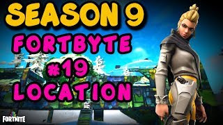 Fortnite - Fortbyte #19 Location Guide - Season 9 (Accessible With Vega Outfit Inside A Spaceship)