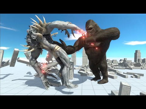 Scourge Vs KONG - Animal Revolt Battle Simulator Scourge
