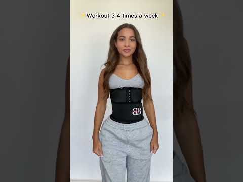 How to see results waist training | Beyfitactive Body Waist Trainer #shorts #waisttrainer
