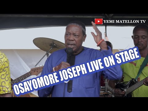 OSAYOMORE JOSEPH LIVE ON STAGE IN BENIN