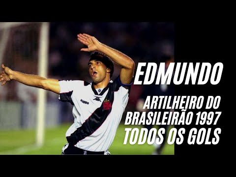 EDMUNDO, o artilheiro do BRASILEIRÃO 1997, todos os gols