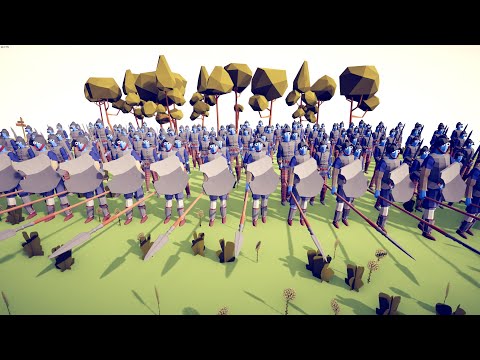 200x MEDIEVAL ARMY SIEGE KNIGHTS CASTLE - Totally Accurate Battle Simulator TABS