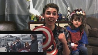 "Captain America: Civil War" Super Bowl TV Spot Reaction!