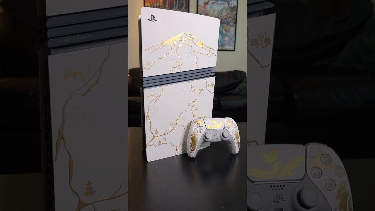 Unboxing: Ghost of Yotei PS5 Controller and Console Cover