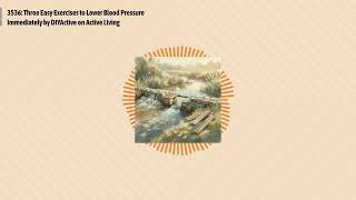 3536: Three Easy Exercises to Lower Blood Pressure Immediately by DIYActive on Active Living |...