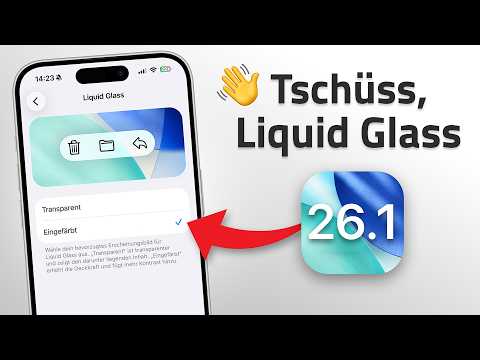 iOS 26.1 ist da - Diese Funktionen sind NEU!