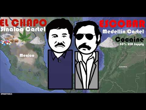 El Chapo and Pablo Escobar Comparison