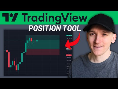 TradingView Long/Short Position Tool Trading Tutorial