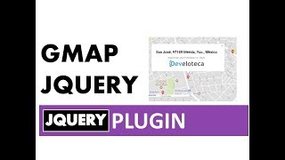 Marcadores en Google maps con Gmap jQuery únicamente etiquetas HTML (Fácil, rápido y efectivo)