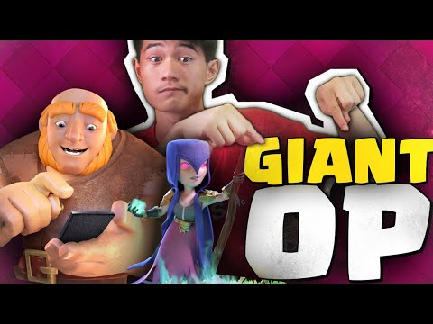 The BEST Giant Deck in Clash Royale! || Giant Graveyard Deck!
