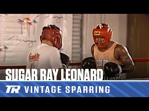 Sugar Ray Leonard Legendary Sparring Footage From 1989