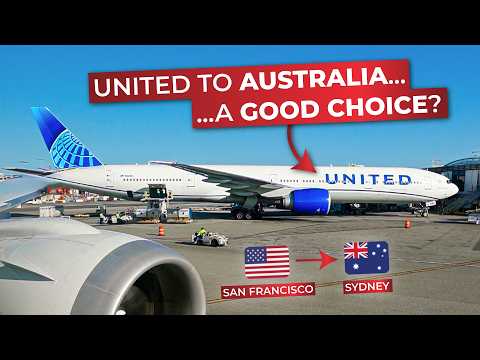 BRUTALLY HONEST REVIEW | Solid Economy Experience aboard UNITED's Boeing 777-300ER to SYDNEY!